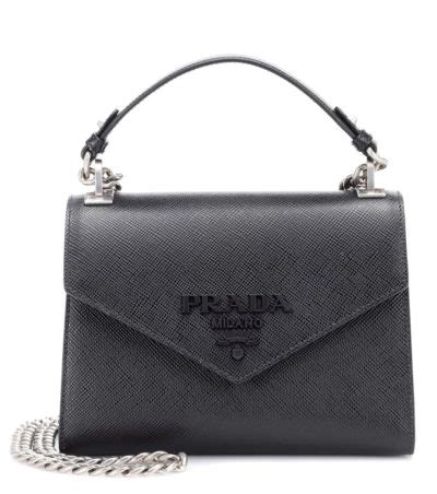 prada monochrome leather shoulder bag|prada padded nylon shoulder bag.